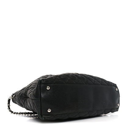 Chanel Caviar Quilted French Riviera Hobo Black 4 of 10