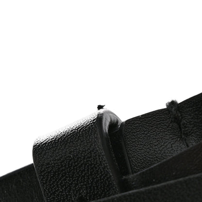 Christian Dior Calfskin Saddle Belt 75 30 Black 7 of 7