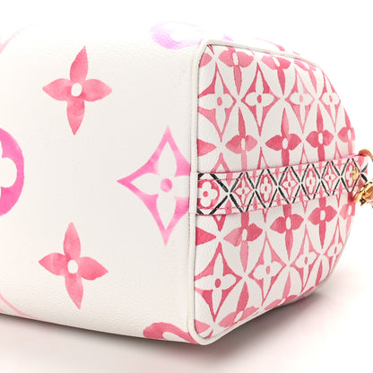 Louis Vuitton Monogram Giant By The Pool 2.0 Speedy Bandouliere 25 Rose 9 of 9