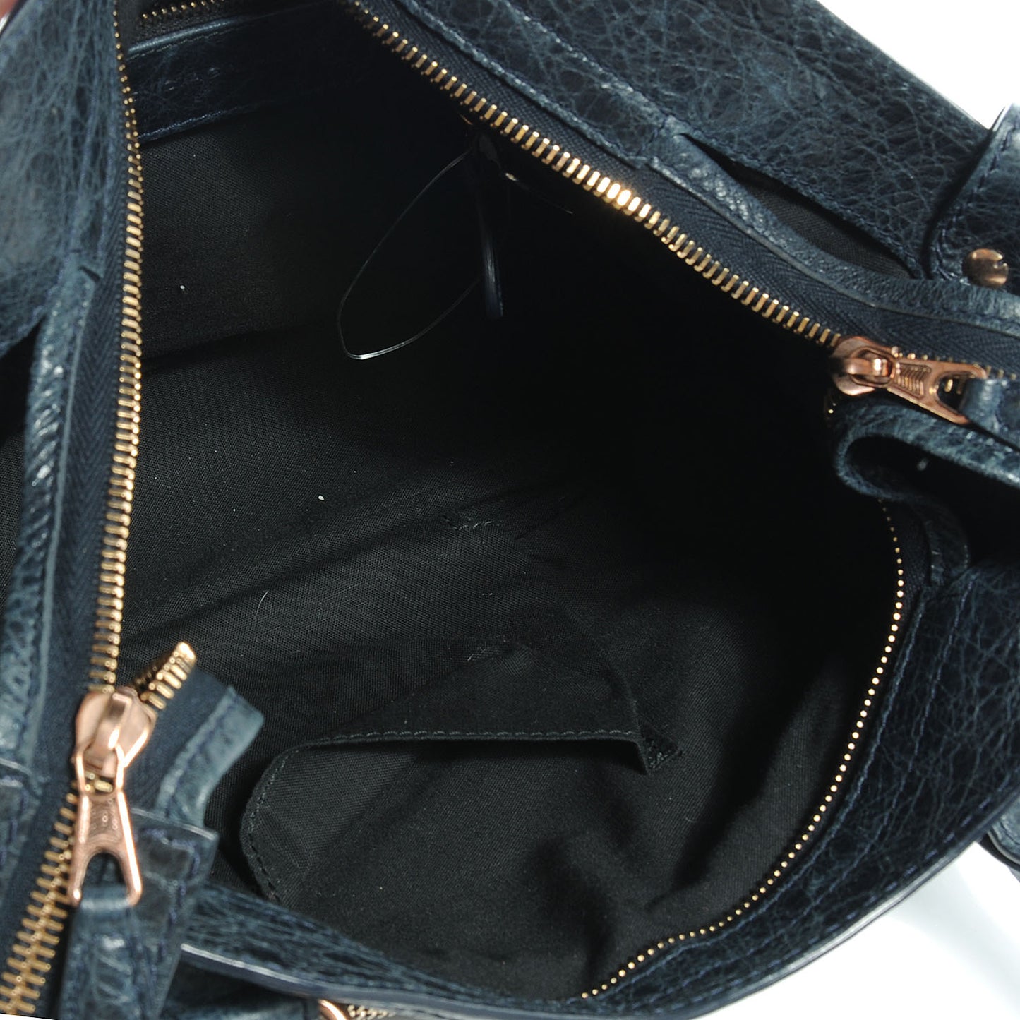 Agneau Giant 12 Rose Gold Hardware Town Dark Night