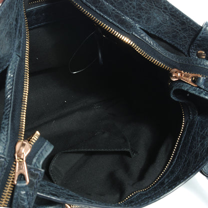 Balenciaga Agneau Giant 12 Rose Gold Hardware Town Dark Night 6 of 8