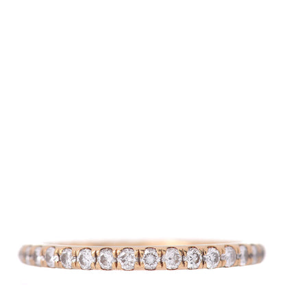David Yurman 18K Yellow Gold Diamond 2mm Cable Collectibles Band Ring 56 7.5 1 of 4