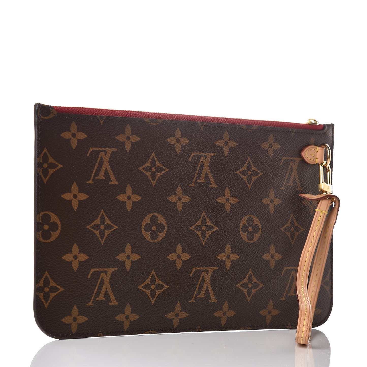Monogram Neverfull MM GM Pochette Cherry