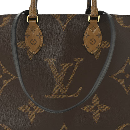 Louis Vuitton Reverse Monogram Giant Onthego MM 7 of 9