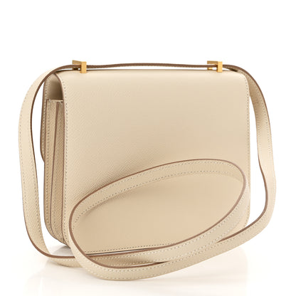 Hermes Epsom Constance 18 Craie 4 of 12
