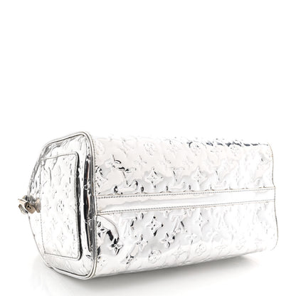 Louis Vuitton Monogram Miroir Speedy 35 Silver 4 of 17