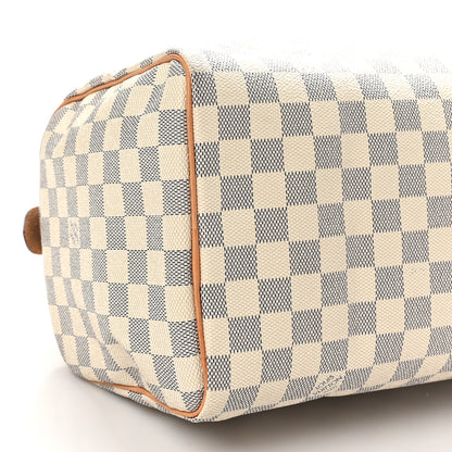 Louis Vuitton Damier Azur Speedy 30 9 of 10