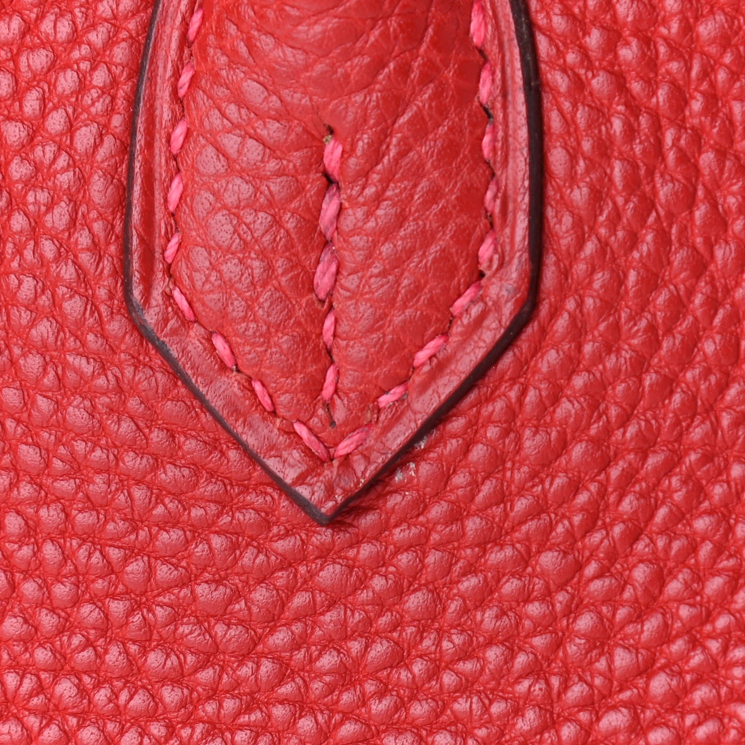 Hermes Togo Birkin 25 Rouge Vif 10 of 12