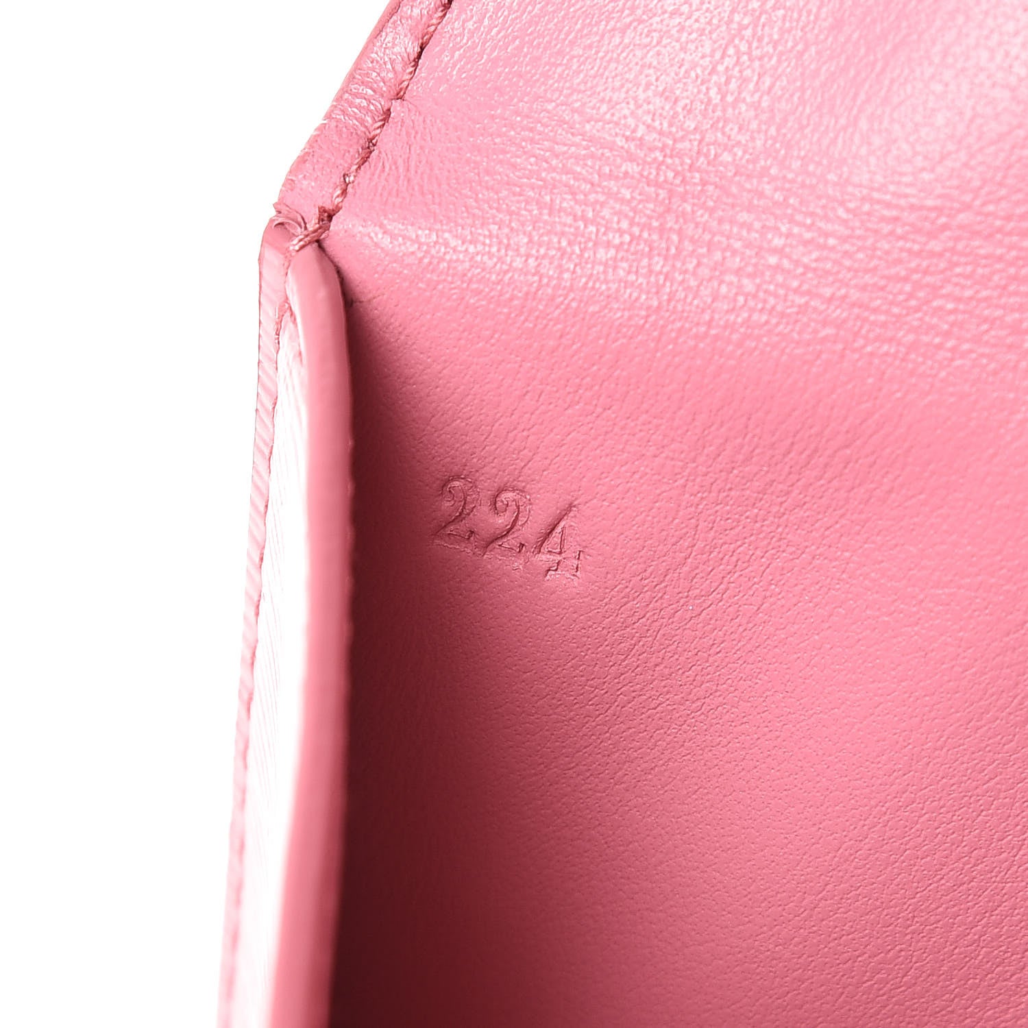 Prada Vitello Move Envelope Wallet Geranio 7 of 10