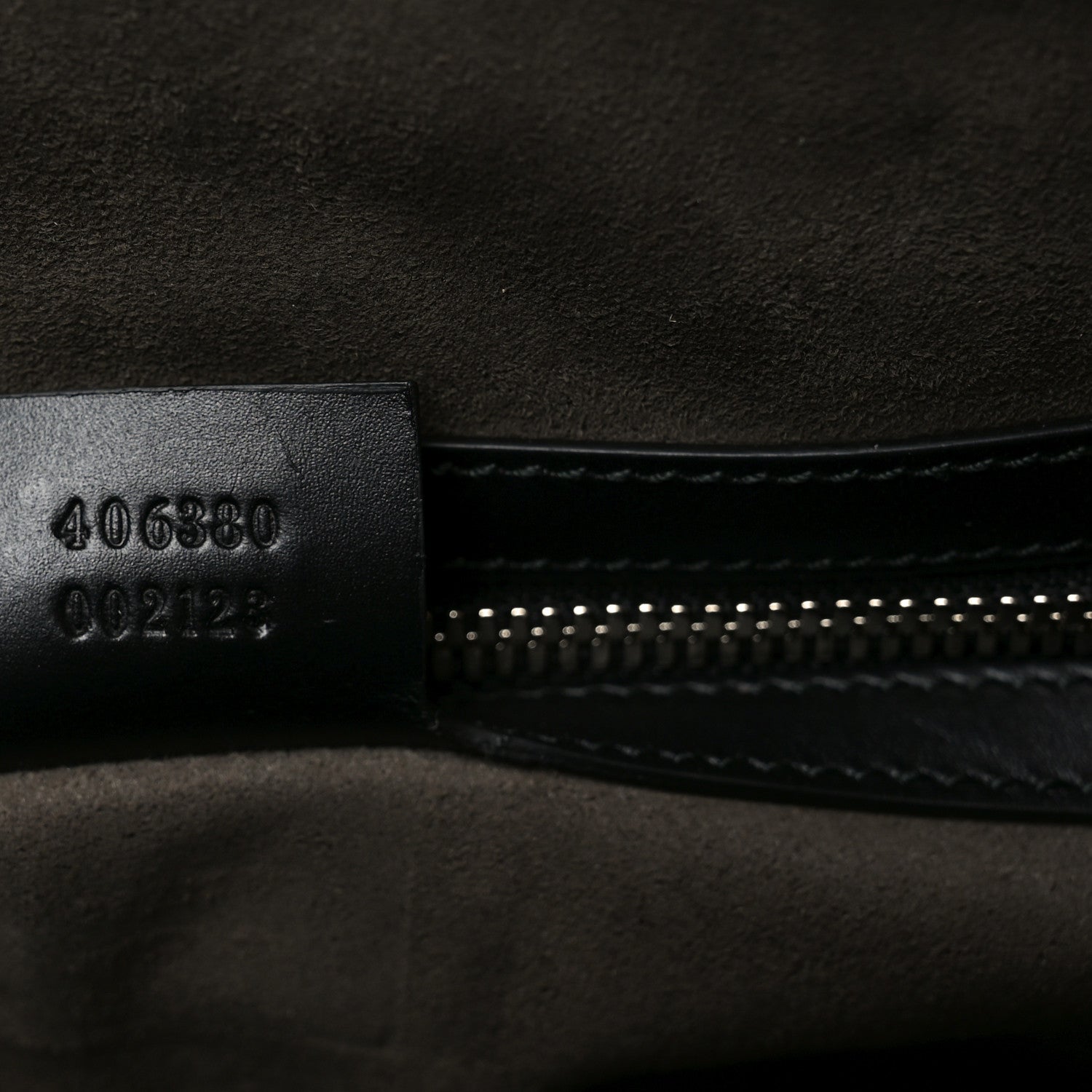 Gucci GG Supreme Monogram Selleria Calfskin Medium Duffle Beige Ebony Black 6 of 10