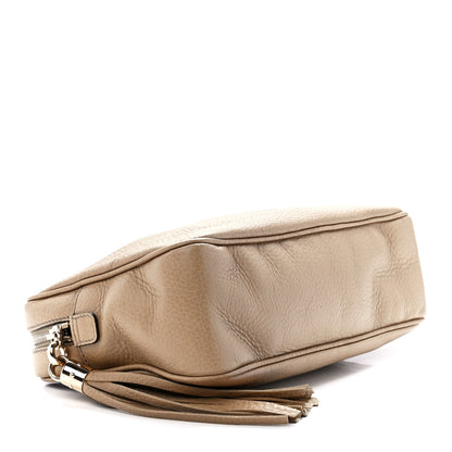 Gucci Pebbled Calfskin Small Soho Bowler Camelia 3 of 11