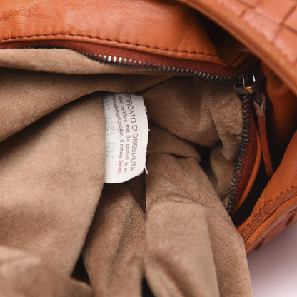 Bottega Veneta Nappa Intrecciato Ball Hobo Orange 7 of 18