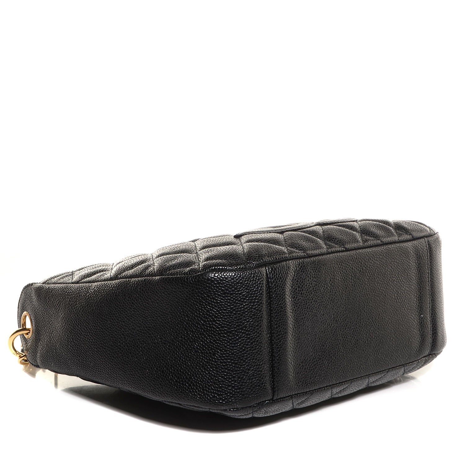 Chanel Caviar Quilted CC Hobo Black 5 of 10
