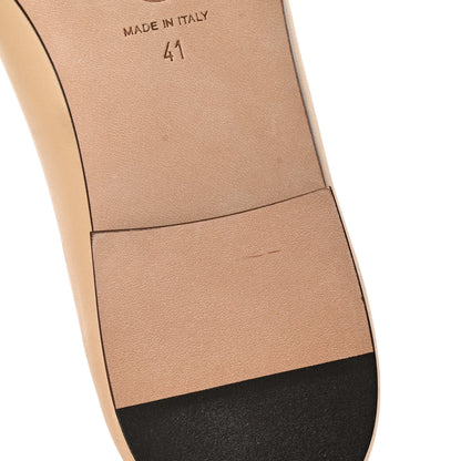 Chanel Lambskin Cap Toe CC Ballerina Flats 41 Beige Black 8 of 10