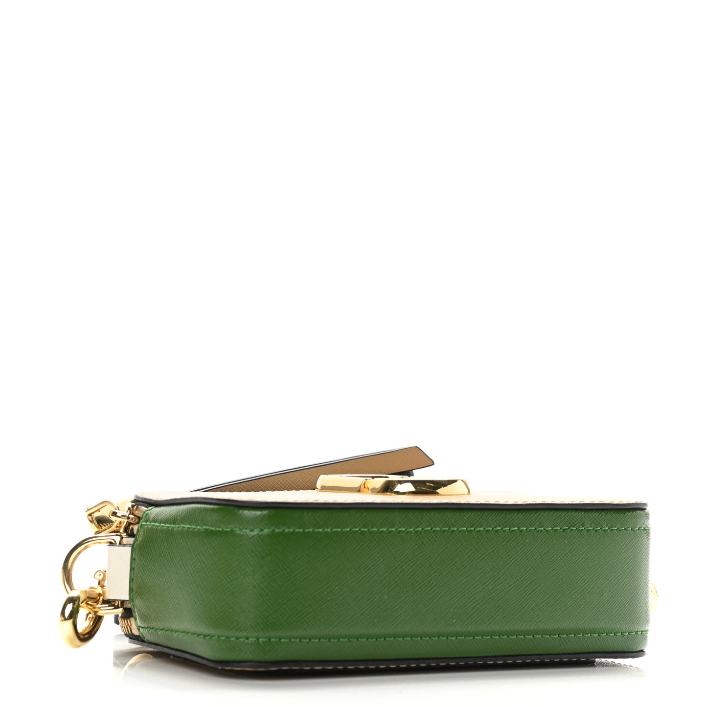 Saffiano Small Snapshot Camera Bag Sand Castle Multicolor