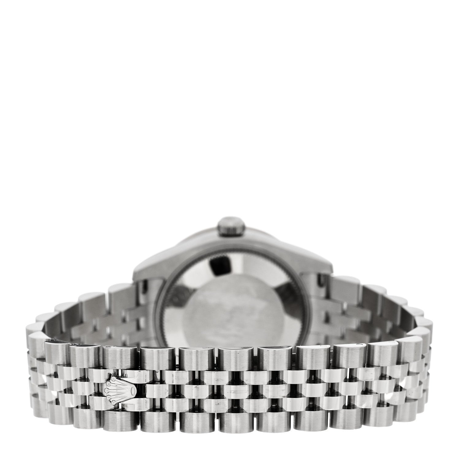 Rolex Stainless Steel 18K White Gold Diamond Mother of Pearl 31mm Oyster Perpetual Datejust Watch 178384 3 of 5