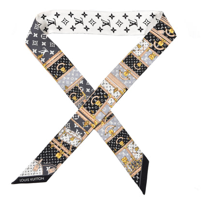 Louis Vuitton Silk Monogram Let's Go BB Bandeau Black 1 of 3