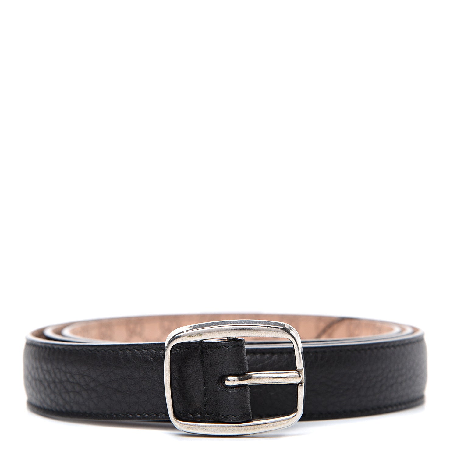 Gucci Selleria Calfskin Belt 110 44 Black 1 of 4
