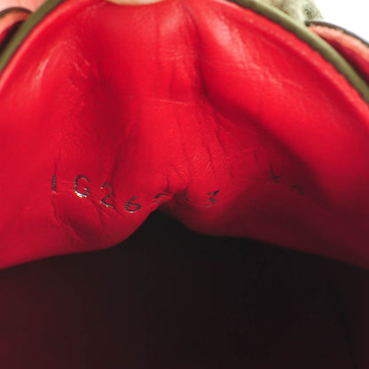 Chanel Nylon Calfskin Quilted CC Sneakers 36 Dark Green 8 of 9