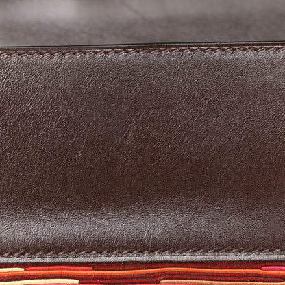 Hermes Box Toile Vibrato Kelly Retourne 32 Ebene 14 of 19