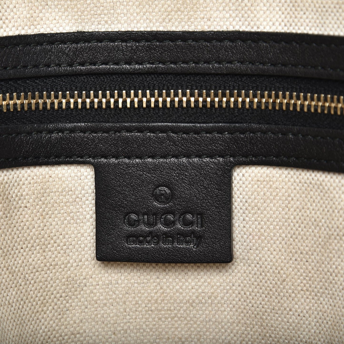 Guccissima Medium Bree Shoulder Bag Black
