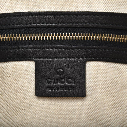 Gucci Guccissima Medium Bree Shoulder Bag Black 6 of 17