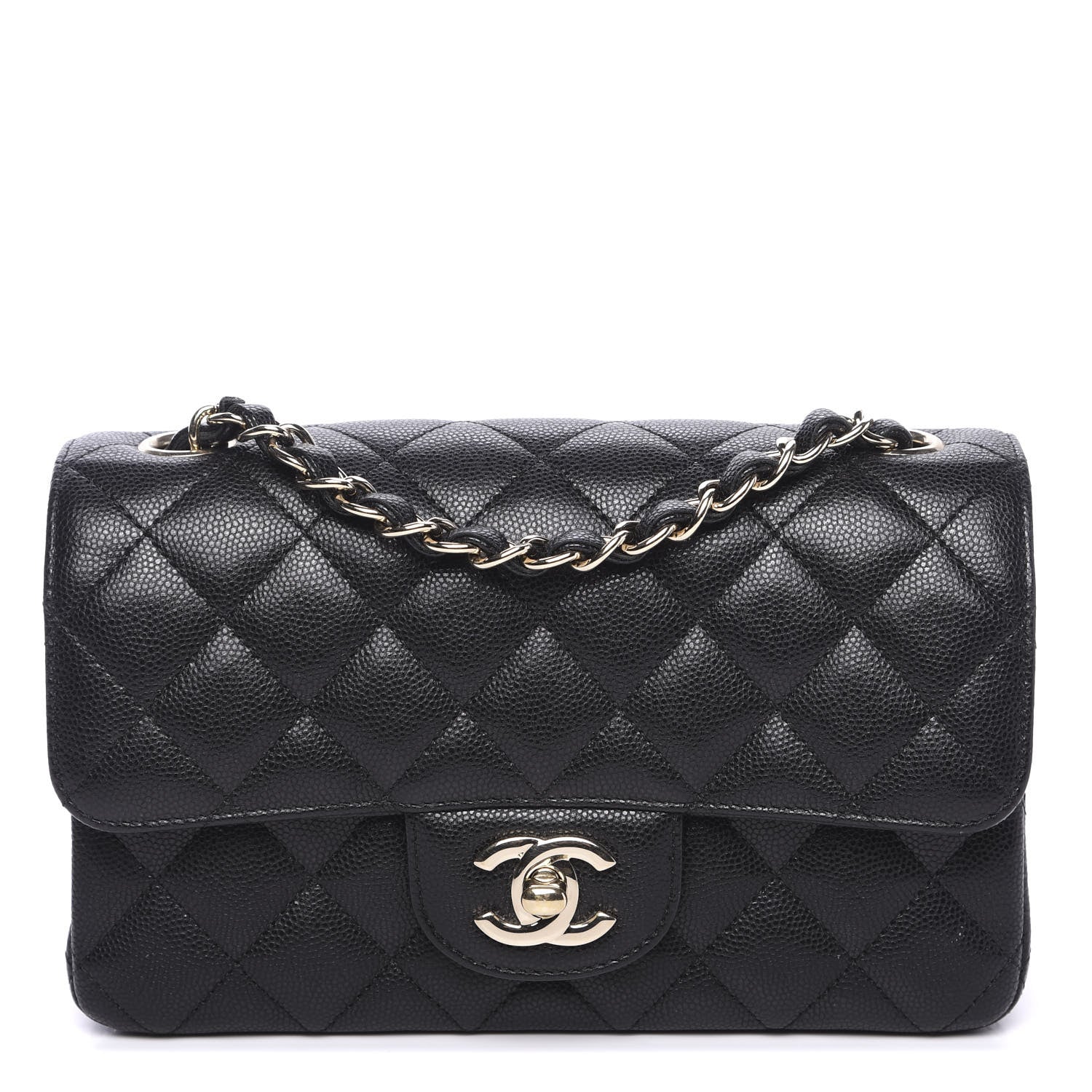 Chanel Caviar Quilted Mini Rectangular Flap Black 1 of 12