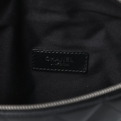 Chanel Lambskin Quilted Waist Belt Bag Black 6 of 11