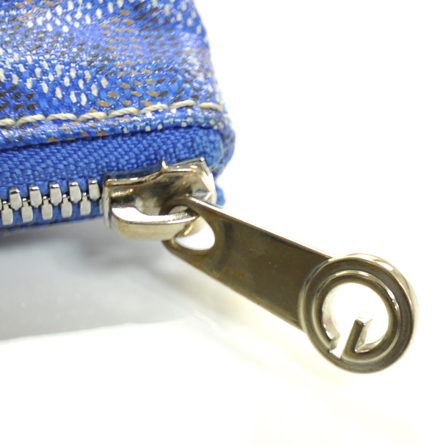 Goyard Goyardine Senat Pochette PM Blue 5 of 6