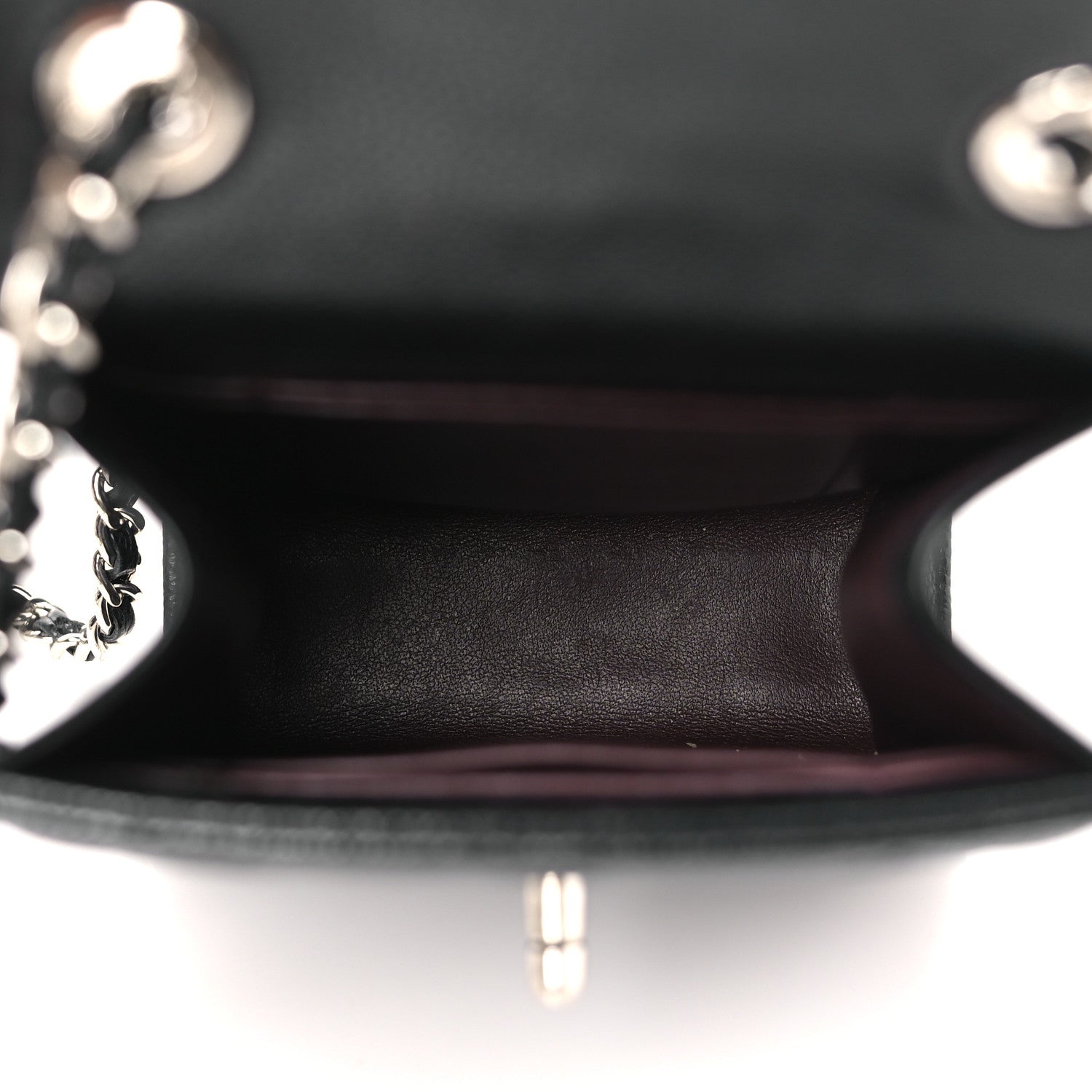 Chanel Caviar Quilted Classic Phone Holder Black 5 of 10