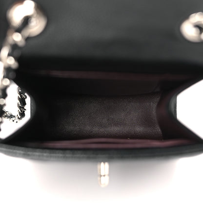 Chanel Caviar Quilted Classic Phone Holder Black 5 of 10