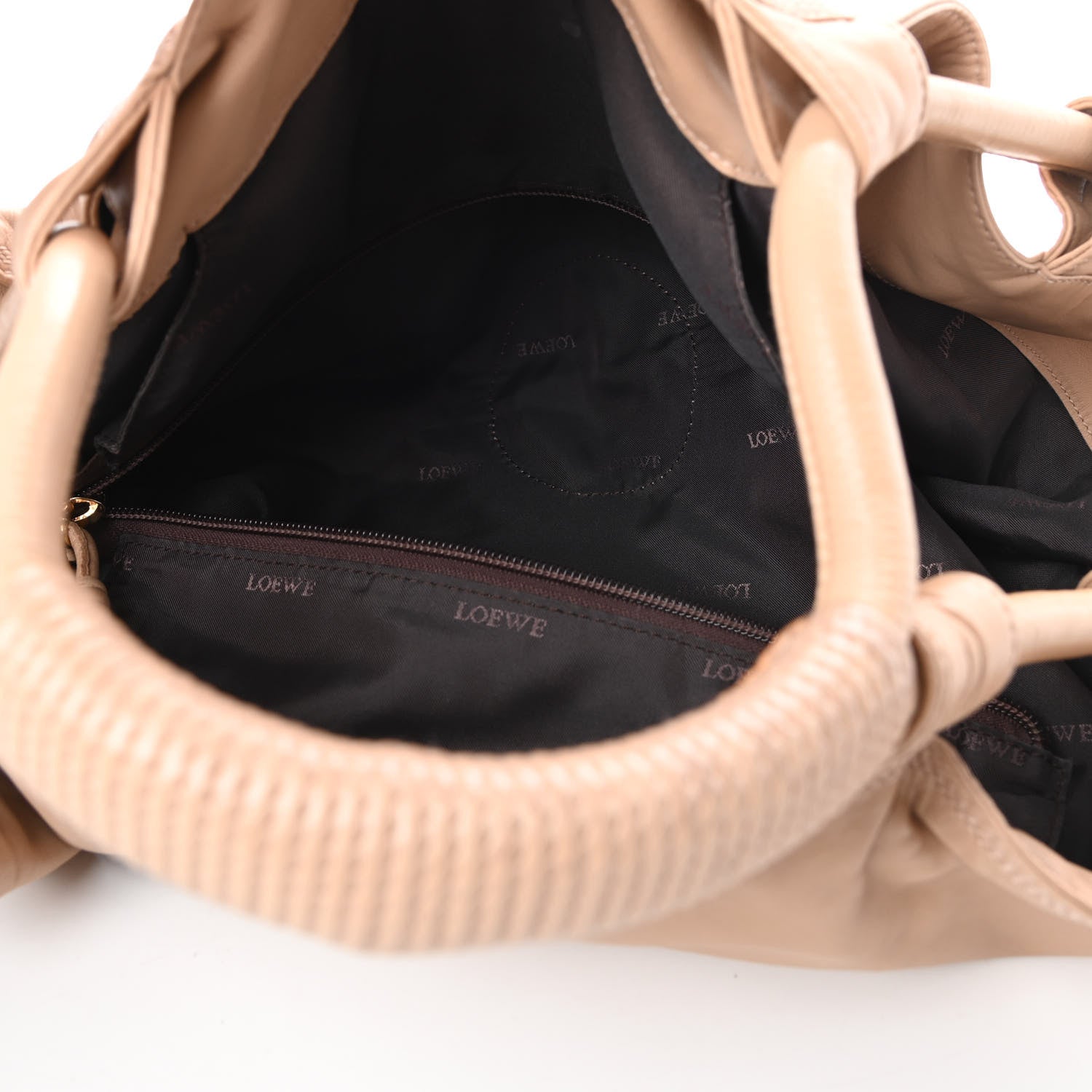 Loewe Nappa Aire Shoulder Bag Beige 5 of 12