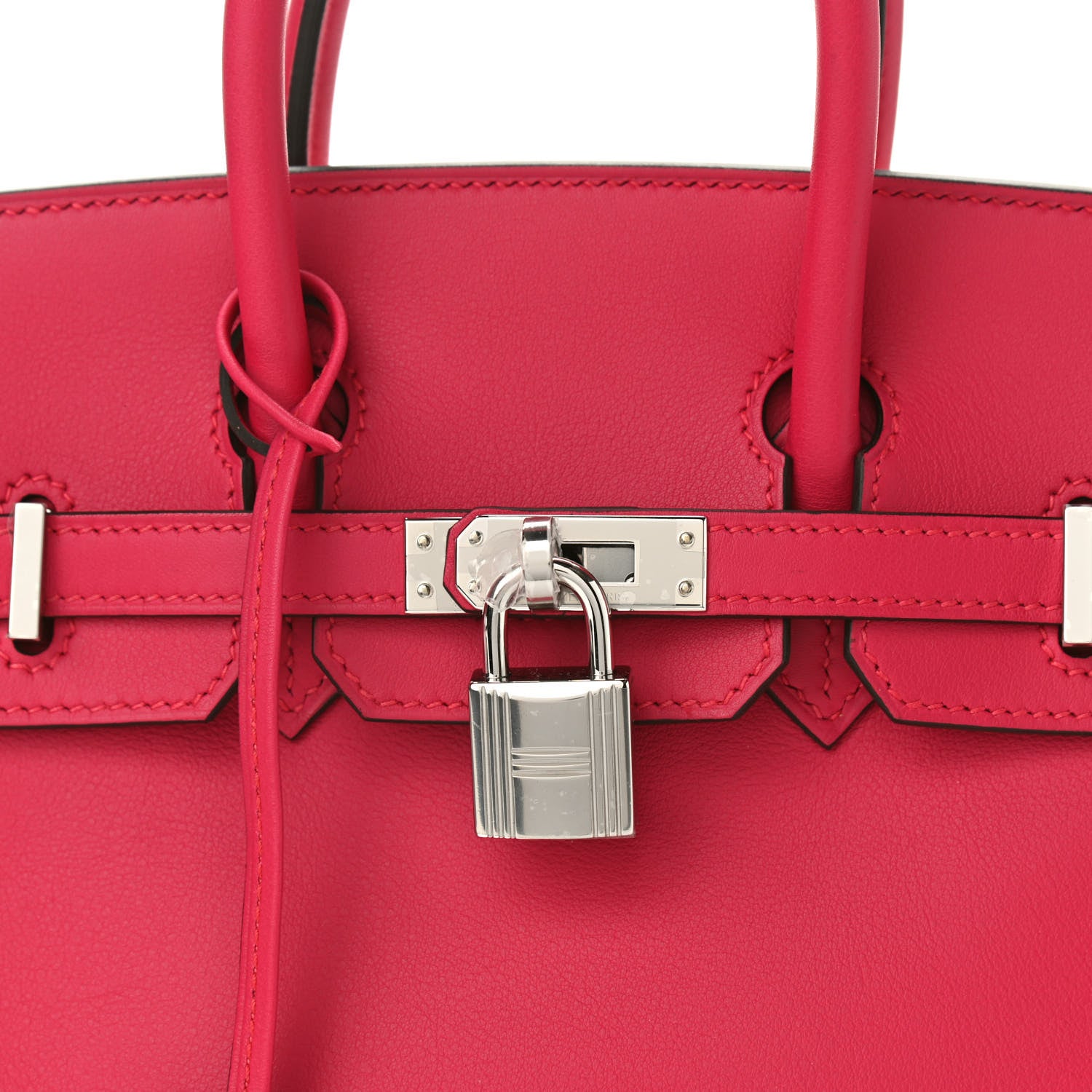 Hermes Swift Birkin 25 Framboise 6 of 10