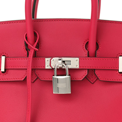Hermes Swift Birkin 25 Framboise 6 of 10