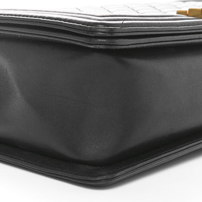 Chanel Lambskin Quilted Medium Boy Flap Black 9 of 12