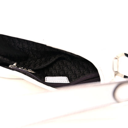 Christian Dior Calfskin Saddle Bag White 4 of 27