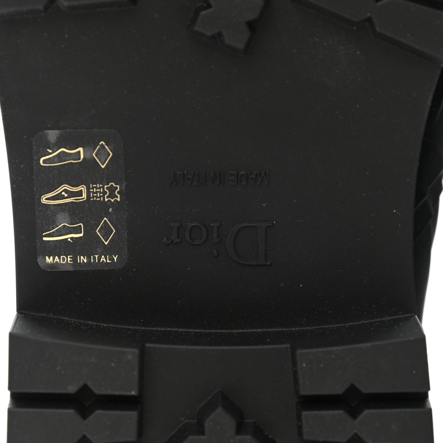 Christian Dior Rubber Diorcamp Low Boots 37 Black 6 of 7