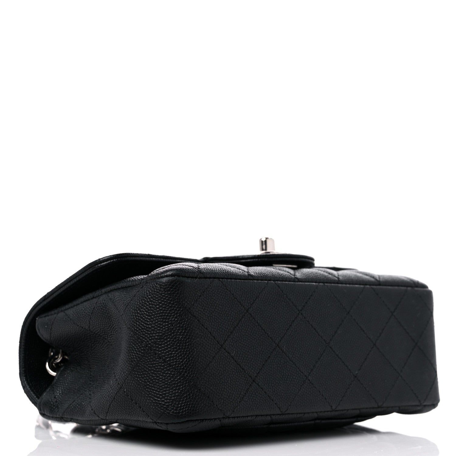 Chanel Caviar Quilted Mini Rectangular Flap Black 4 of 11