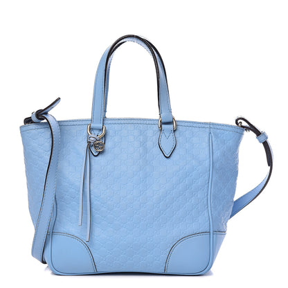 Gucci Microguccissima Small Bree Tote Mineral Blue 1 of 11
