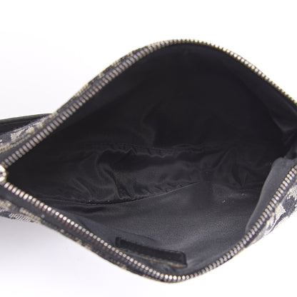 Christian Dior Monogram Mini Saddle Pochette Black 4 of 8