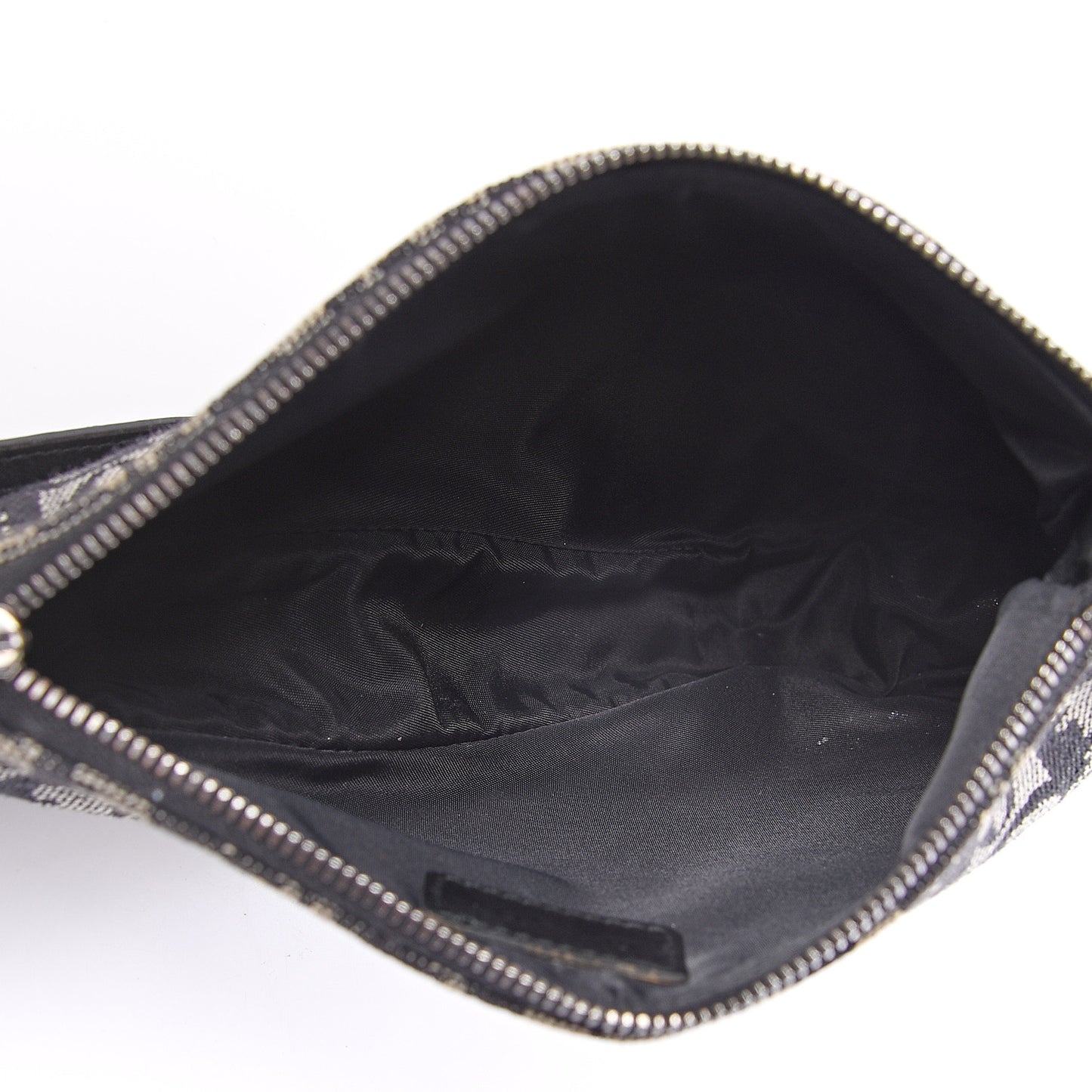 Monogram Mini Saddle Pochette Black