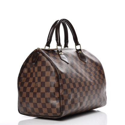 Louis Vuitton Damier Ebene Speedy 30 3 of 19