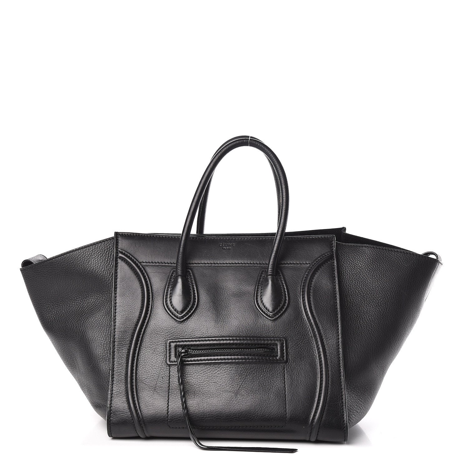 Celine Smooth Calfskin Medium Phantom Luggage Black 1 of 20