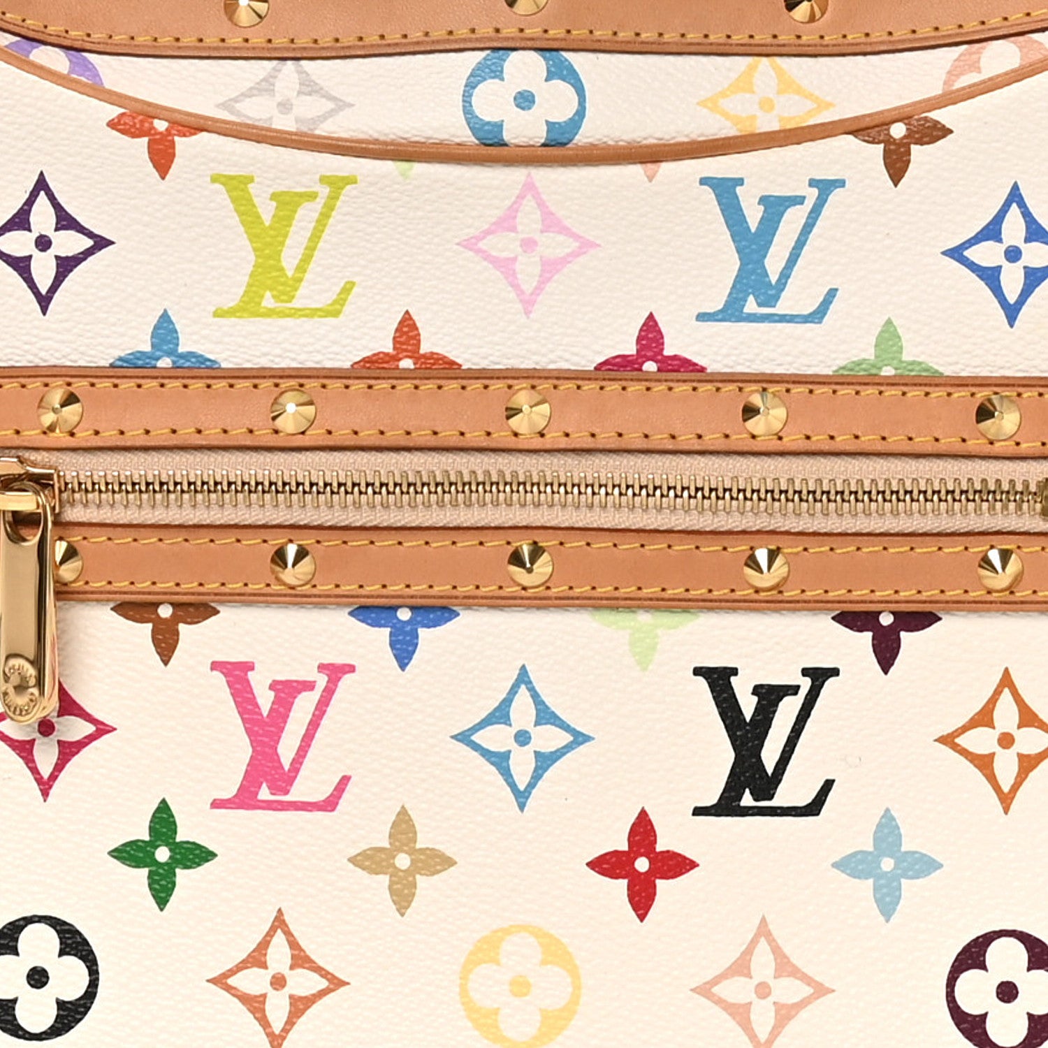 Louis Vuitton Monogram Multicolor Boulogne White 7 of 9