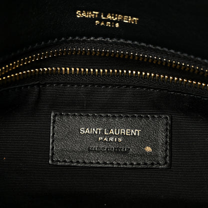 Saint Laurent Plunged Lambskin Calypso Black 6 of 11