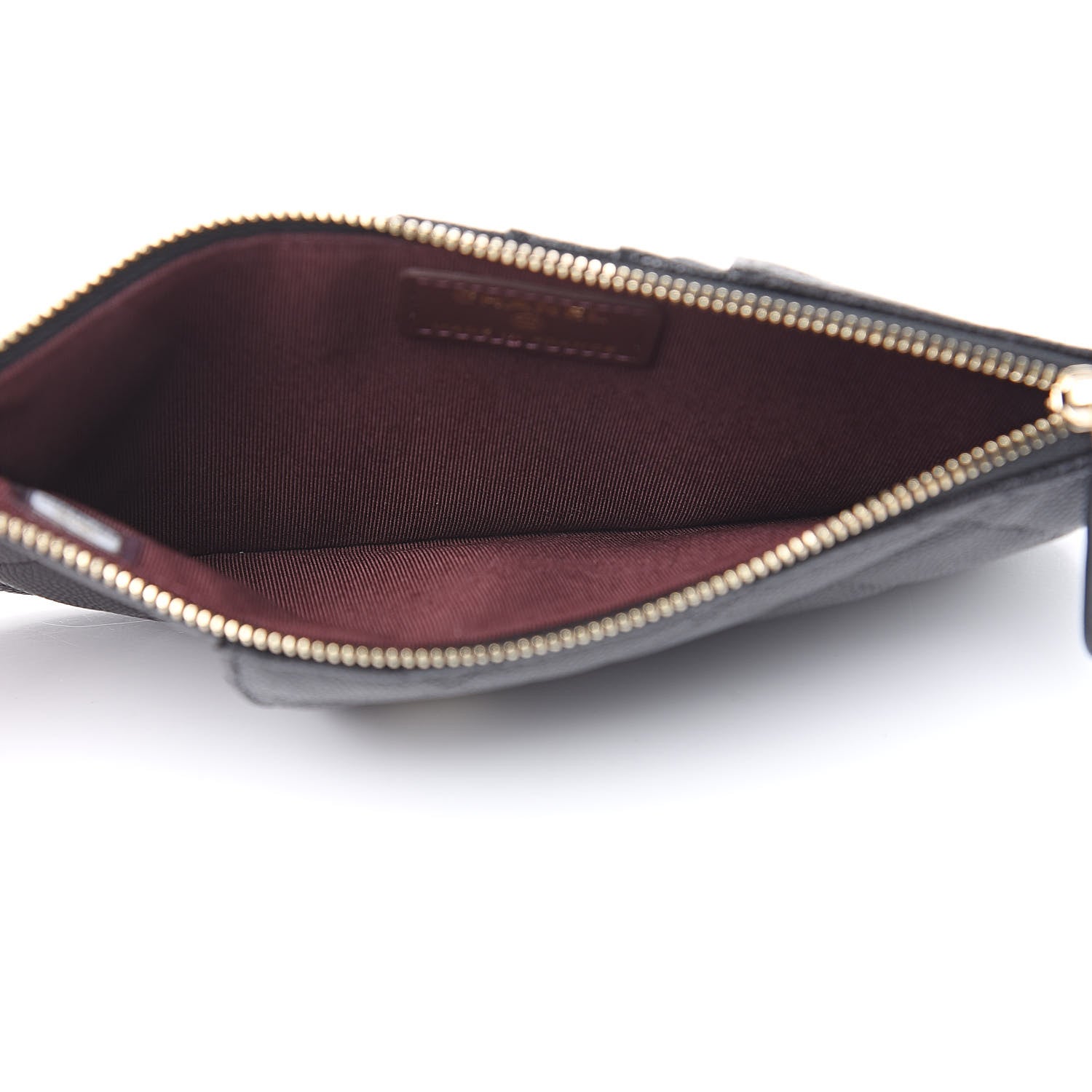 Chanel Caviar Quilted Classic Flat Wallet Pouch Black 5 of 8