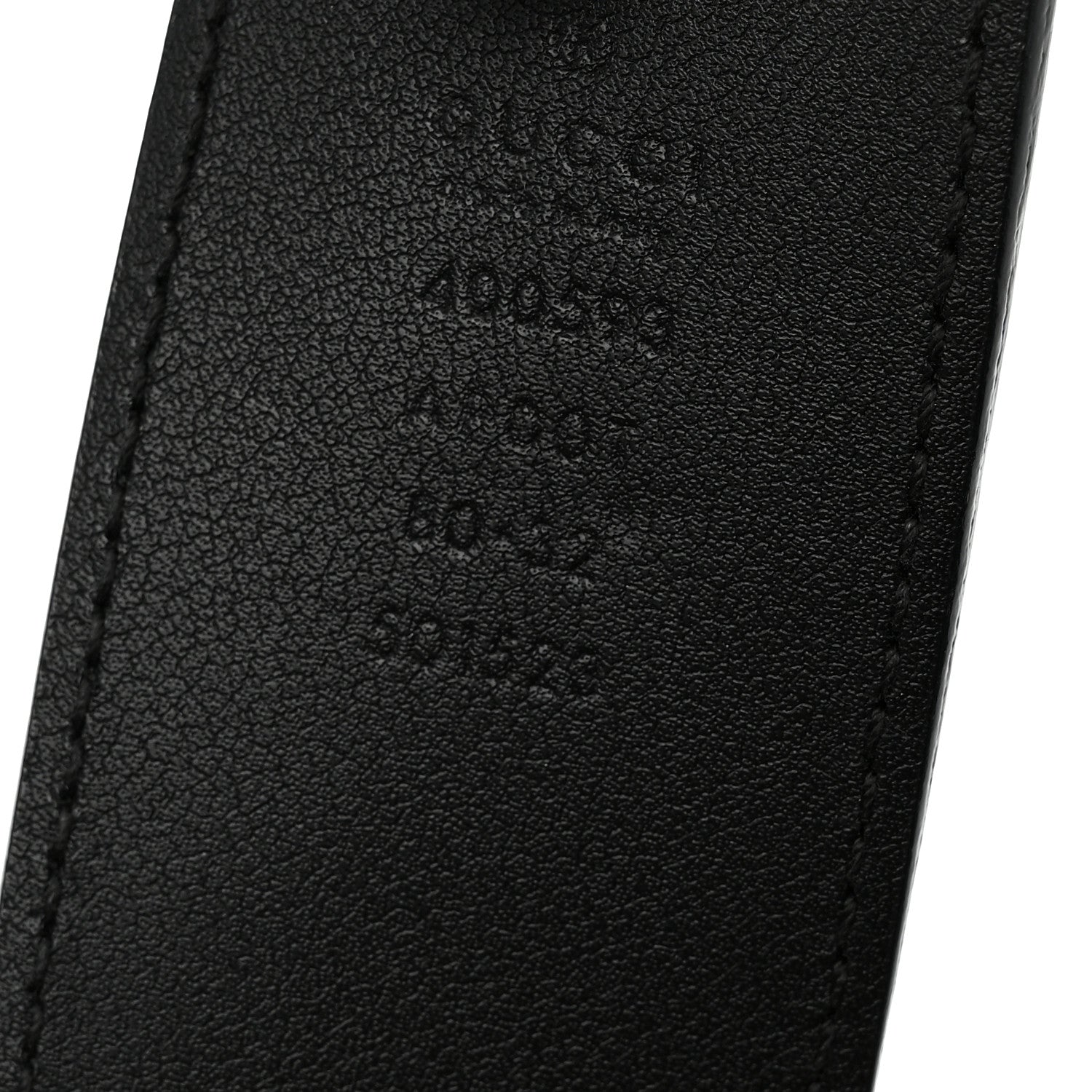 Gucci Calfskin Double G 40mm Belt 80 32 Black 3 of 6