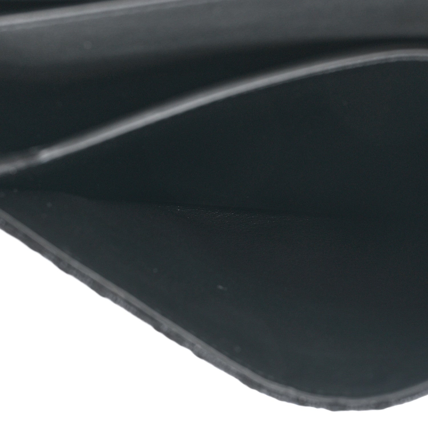 Christian Dior HOMME Oblique Double Saddle Wallet Black 5 of 16