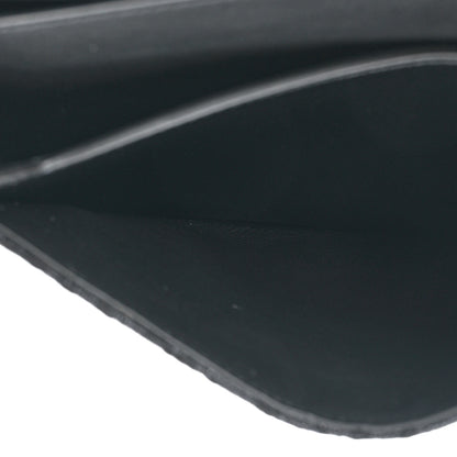 Christian Dior HOMME Oblique Double Saddle Wallet Black 5 of 16