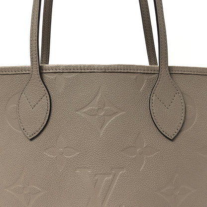 Louis Vuitton Empreinte Monogram Giant Neverfull MM Tourterelle 8 of 11